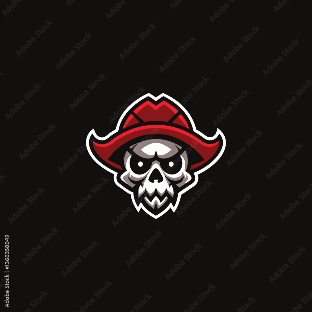 Pirate Skull Logo Pirate Skull Logo