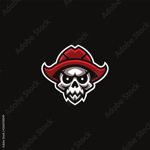 Pirate Skull Logo
