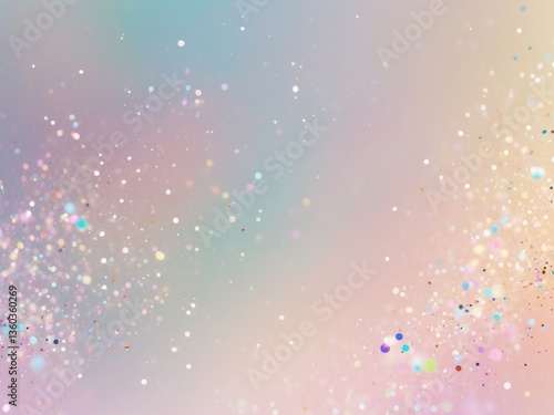 Abstract background gradient effect made up different shades Colorful pastel glitter