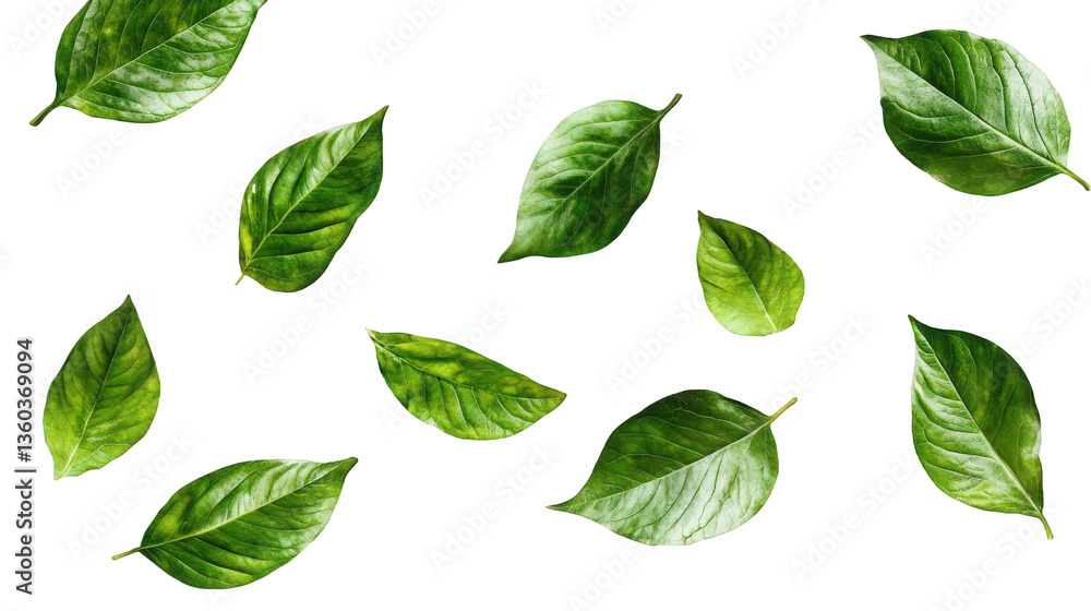 Fresh Green Leaves Pattern Fresh Green Leaves Pattern