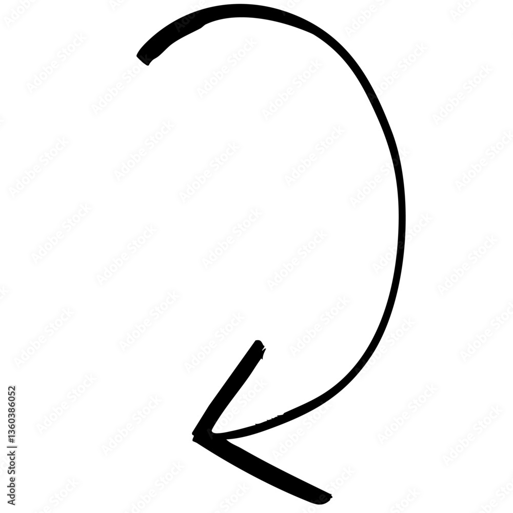 下落する矢印のイラスト素材 ベクター 下落する矢印のイラスト素材 ベクター