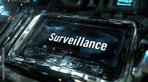 Futuristic Surveillance Technology – Cybersecurity, AI Monitoring, and Digital Control