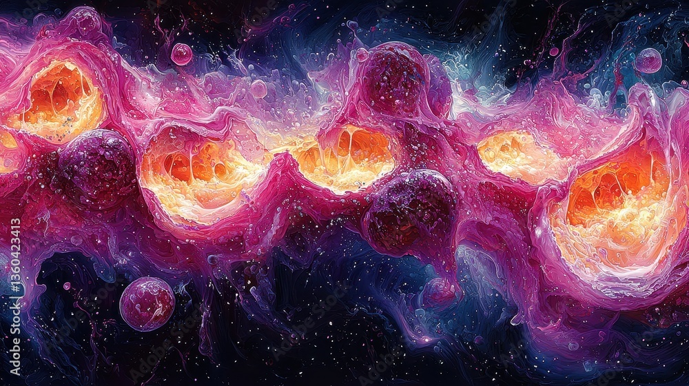 Fototapeta premium A vibrant, pixelated masterpiece of melted cheese lasagna, each slice a miniature work of digital art, inviting the viewer to indulge in a culinary fantasy. 