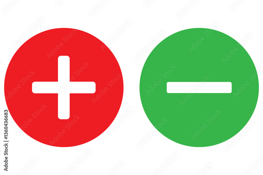 Plus, minus, add and subtract icon set in simple and stroke style in circle with black and white color. Plus and minus or add and subtract flat icons for apps and websites. Plus and minus sign set. Plus, minus, add and subtract icon set in simple and stroke style in circle with black and white color. Plus and minus or add and subtract flat icons for apps and websites. Plus and minus sign set.
