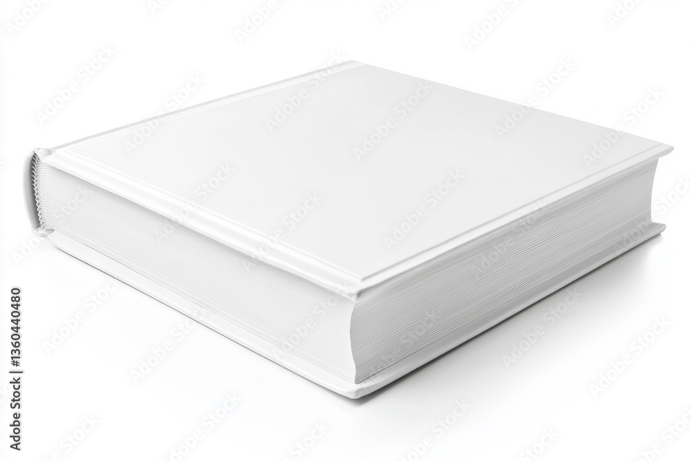 Blank book and white background Blank book and white background