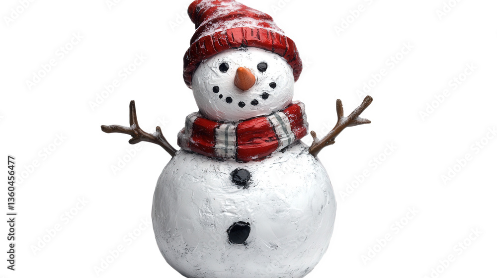 Charming Winter Snowman Decoration Charming Winter Snowman Decoration