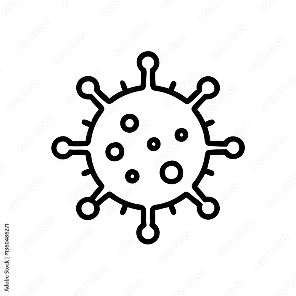 Obraz premium corona virus