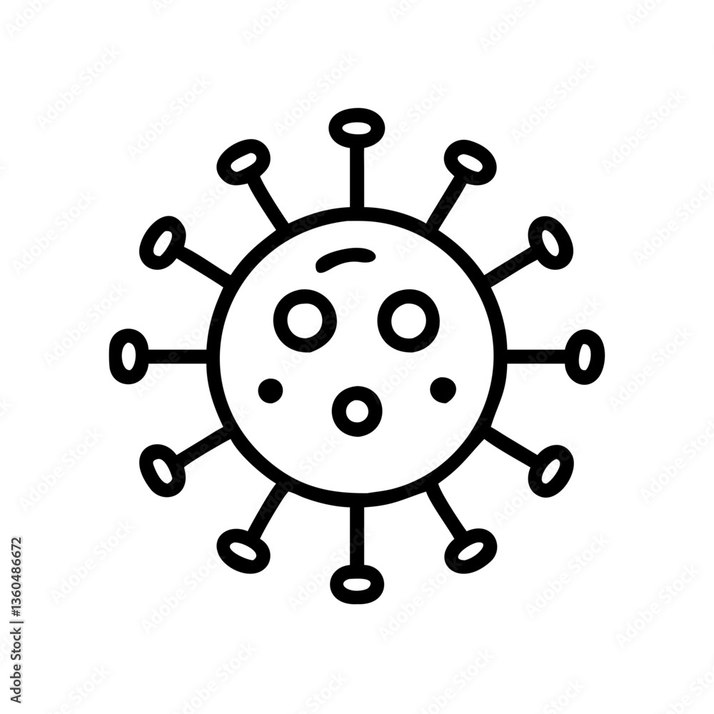 Obraz premium corona virus