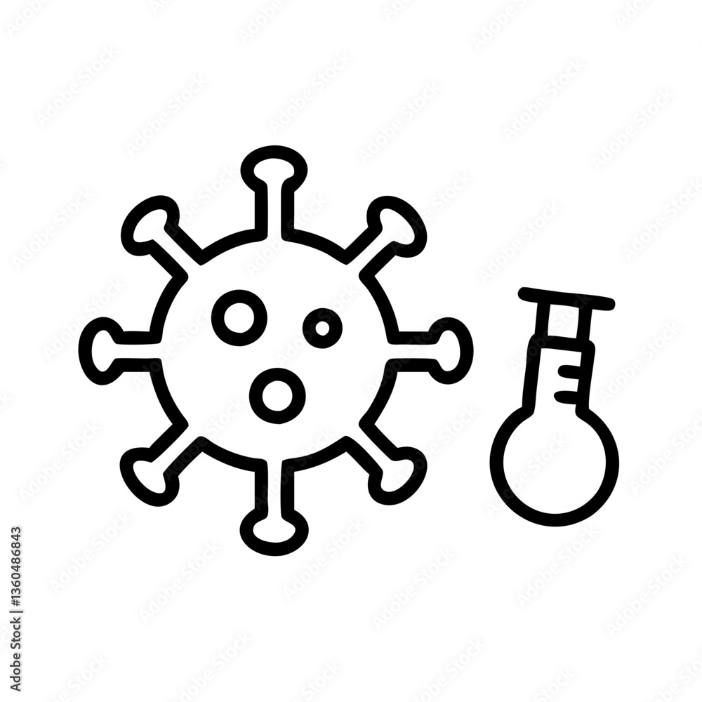 Obraz premium corona virus