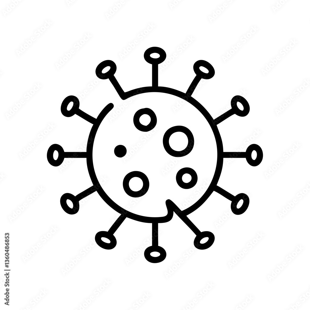 Obraz premium corona virus