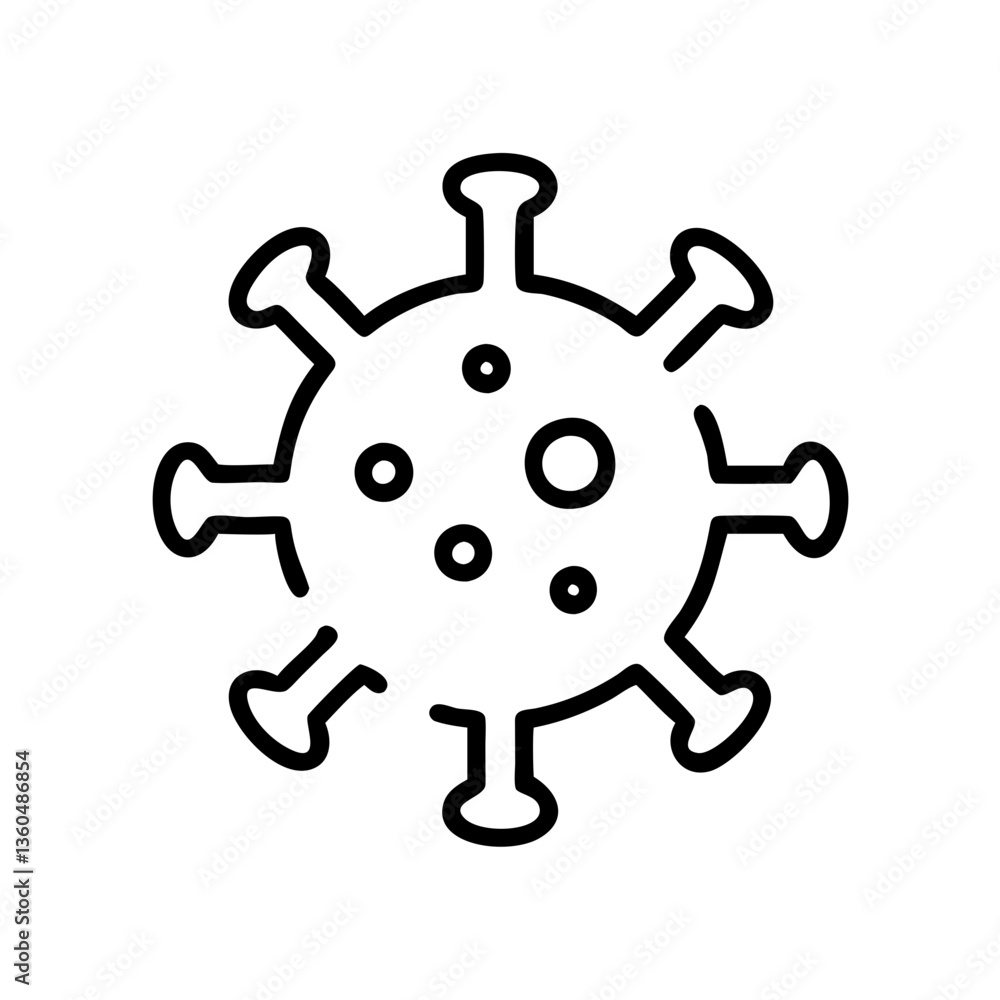 Obraz premium corona virus