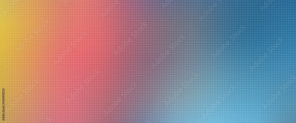 Fototapeta premium colorful gradient background with halftone texture