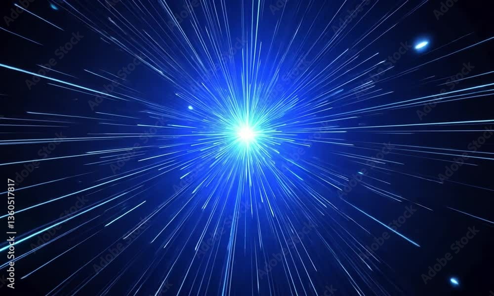 Cosmic Burst: An artistic rendering of a celestial explosion of light and energy, with a bright core emitting radiating streaks across a vast, inky expanse. Cosmic Burst: An artistic rendering of a celestial explosion of light and energy, with a bright core emitting radiating streaks across a vast, inky expanse.