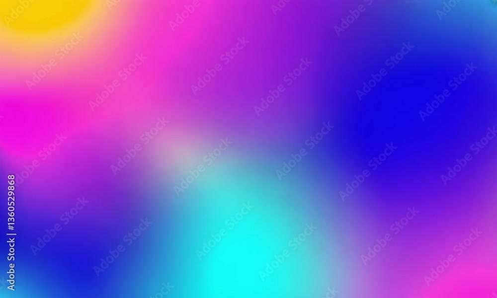 Abstract Colorful Gradient: A vibrant display of color blends seamlessly, forming a mesmerizing visual effect with dynamic interplay of shades, showcasing an abstract digital painting.