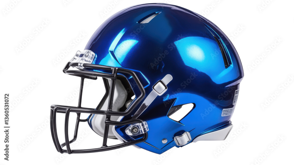Fototapeta premium football helmet isolated on white background