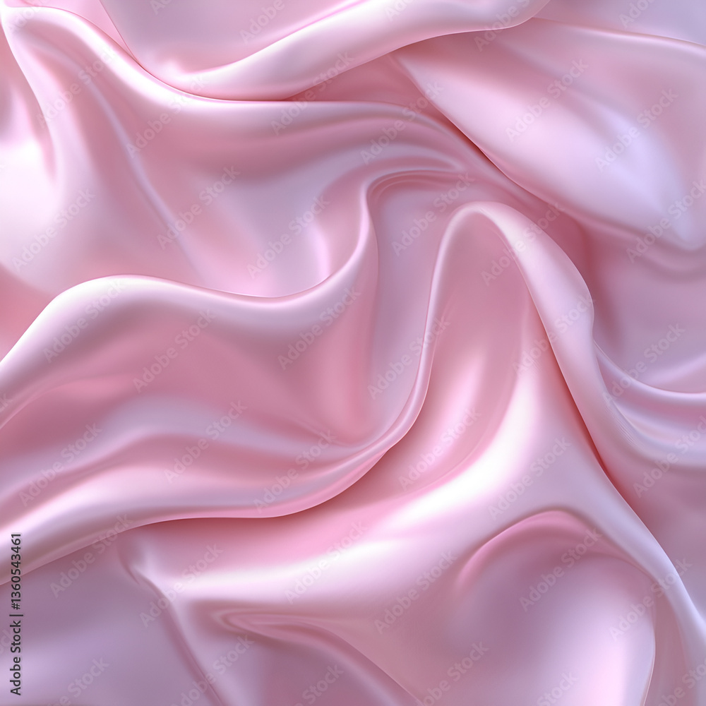Pink Silk Draped Fabric Soft Texture Background, Pink Silk Draped Fabric Soft Texture Background,