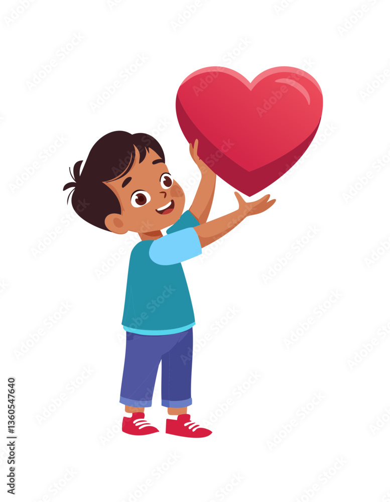 boy with heart boy with heart
