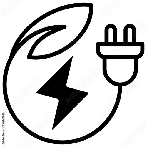 Renewable Energy Icon