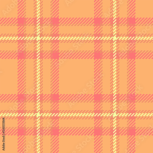 Warm, pastel plaid pattern.  Perfect for textile design, fashion, or website backgrounds. This cheerful, summery texture evokes feelings of warmth and comfort.