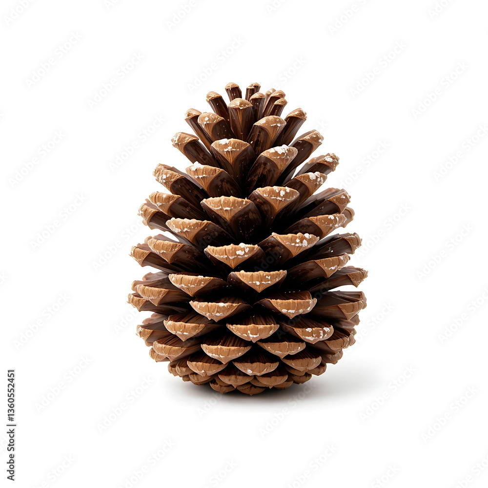 Close up Pine cone isolated on white background Close up Pine cone isolated on white background