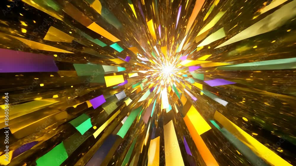 An abstract explosion of golden light rays radiating outward, representing energy, celebration, or futuristic visuals.
An abstract explosion of golden light rays radiating outward, representing energy, celebration, or futuristic visuals.