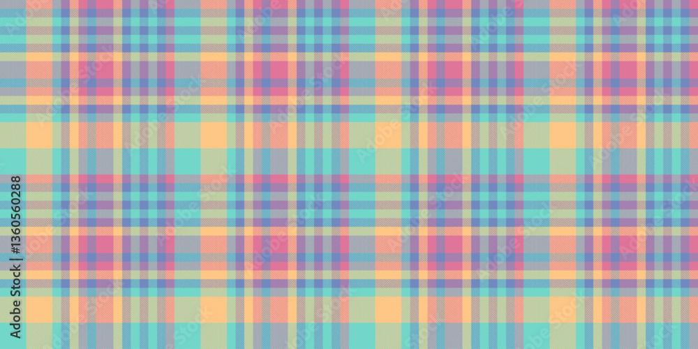 Pastel plaid pattern, perfect for textile designs, website backgrounds, or scrapbooking. This cheerful, soft texture evokes feelings of comfort and spring. Pastel plaid pattern, perfect for textile designs, website backgrounds, or scrapbooking. This cheerful, soft texture evokes feelings of comfort and spring.