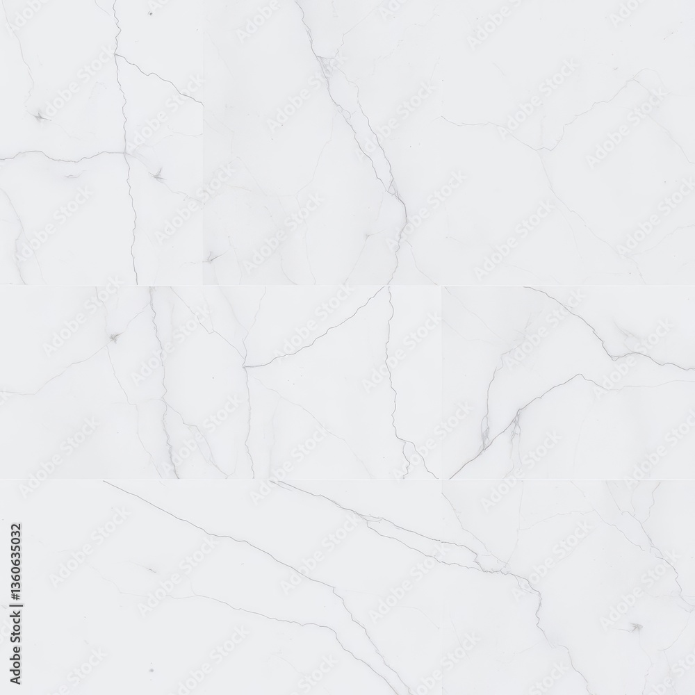Obraz premium Subtle gray veining in polished light marble, elegant background, building, image, texture