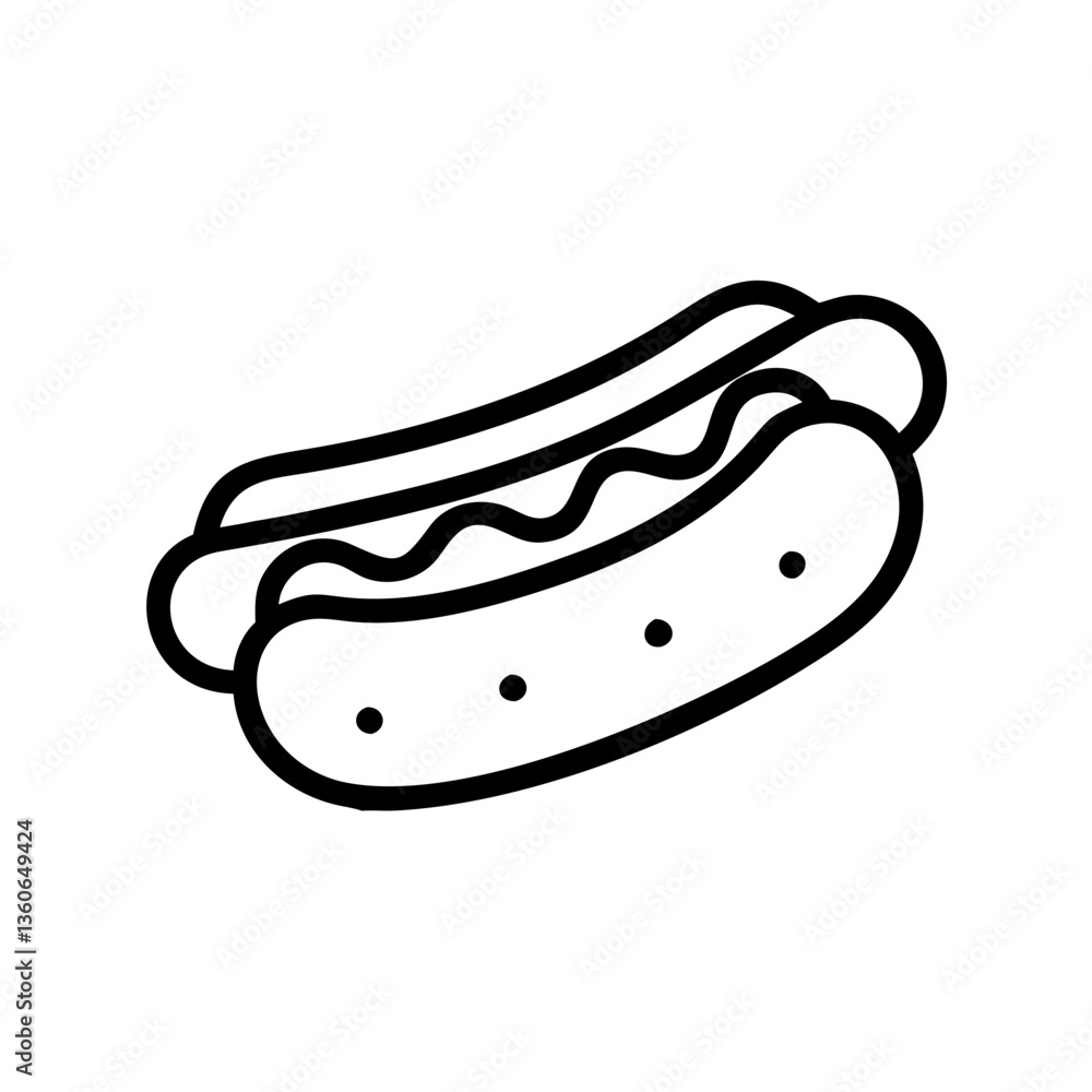Fototapeta premium Hotdog