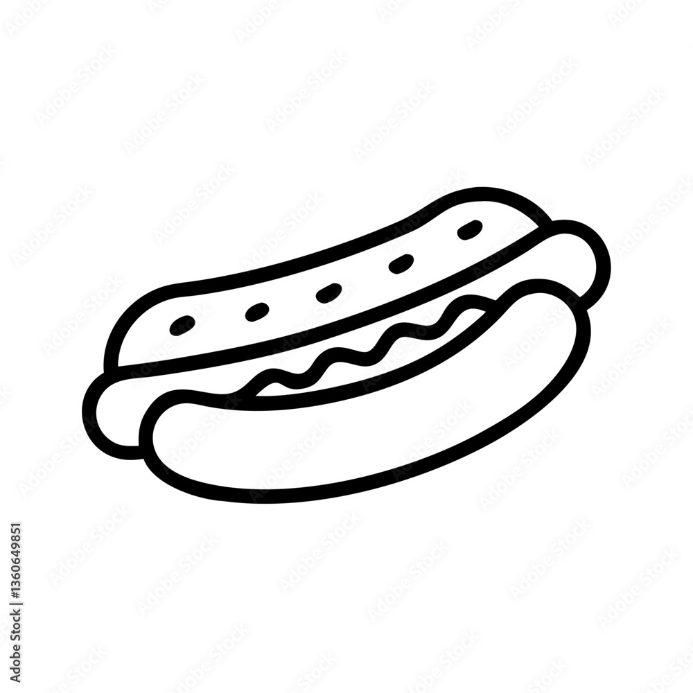 Fototapeta premium Hotdog