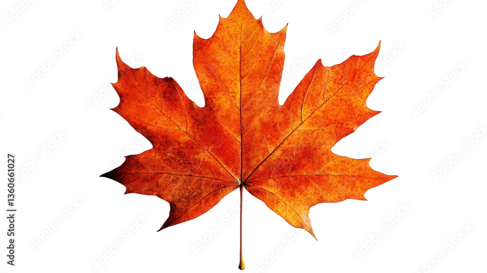 Fototapeta premium red maple leaf