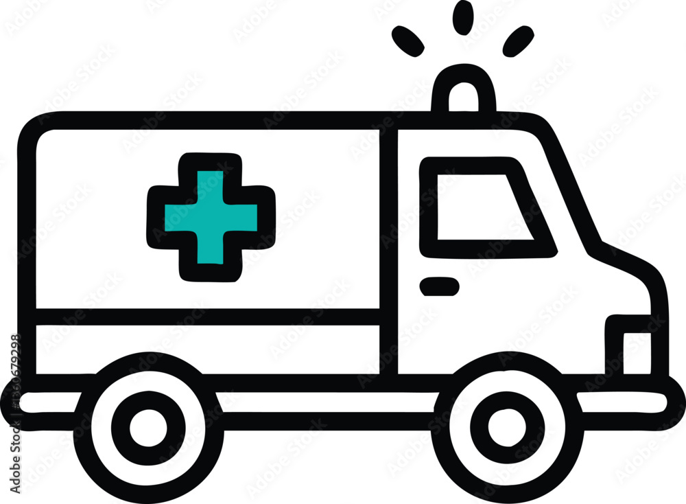 Ambulance Medical Vehicle – Emergency Response Automobile Ambulance Medical Vehicle – Emergency Response Automobile