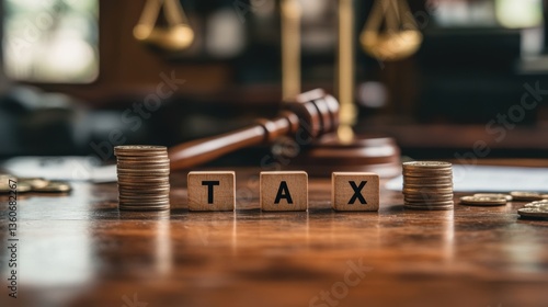 Tax law. Tax season. Tax return. Concept.