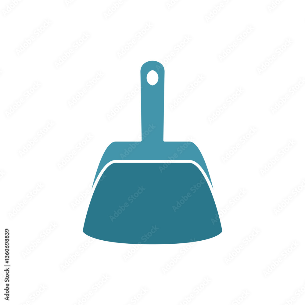 dustpan, cleaning icon. People on computer screen, simple flat style, illustration, logo sign symbol pictogram template, for ui or ux isolated on white for mobile app, editable dustpan, cleaning icon. People on computer screen, simple flat style, illustration, logo sign symbol pictogram template, for ui or ux isolated on white for mobile app, editable