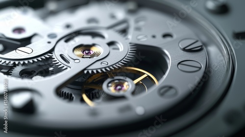 Wallpaper Mural Intricate mechanics of a precision watch movement. Torontodigital.ca