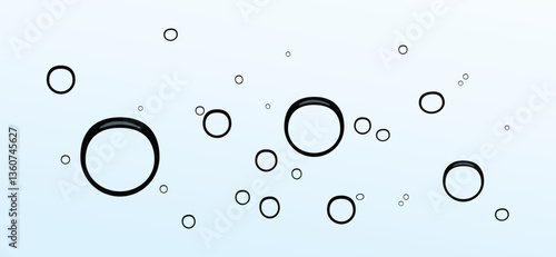 Bubble Vector, Bubble Illustrations, Bubble Background, Bubbles Icon, Bubble Graphic, Soapy Bubbles, Vector Illustration Background