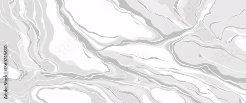 Minimalist Marble Texture Vector Art with Geometric Veining and Gradient Color