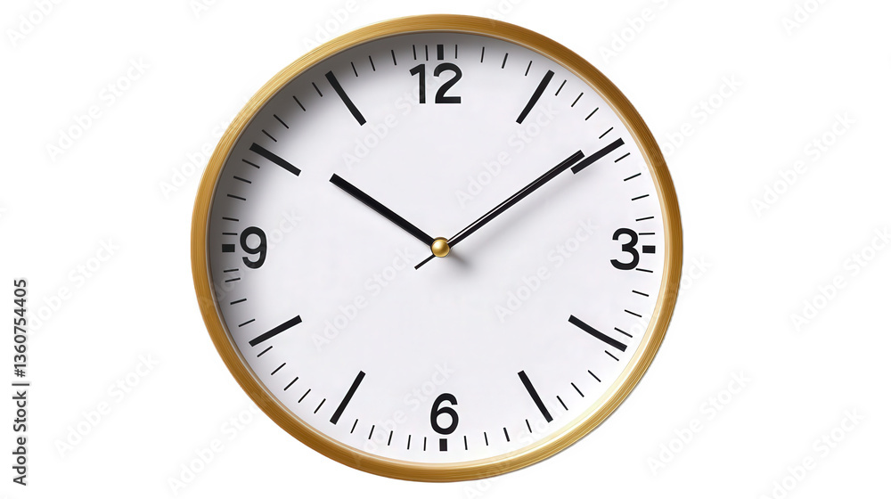 clock isolated on white clock isolated on white