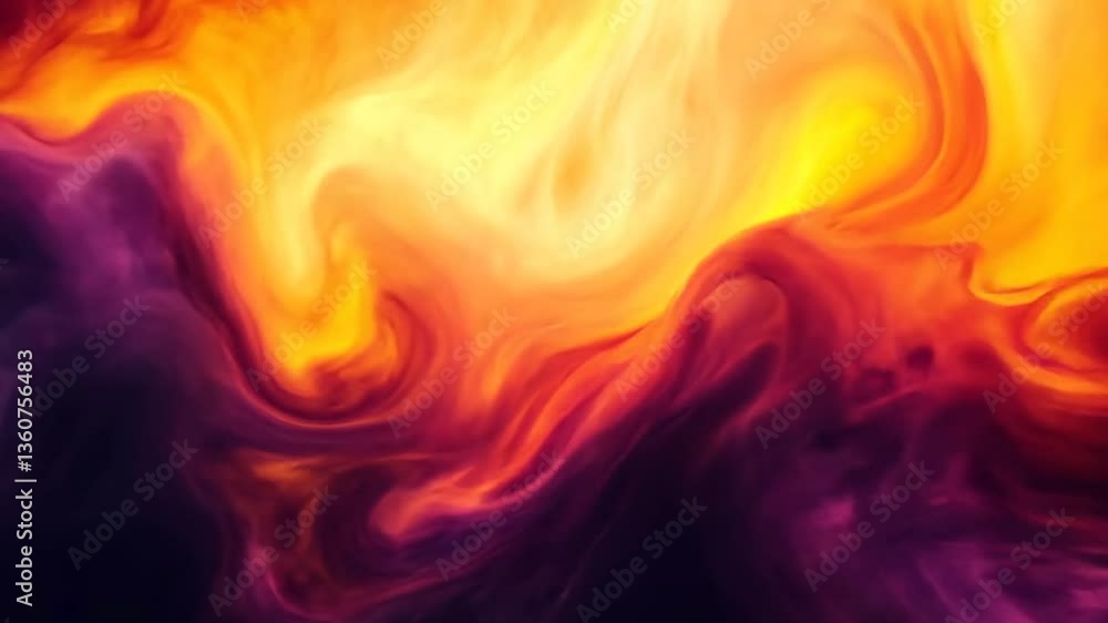 Abstract Vibrant Motion Background with Fluid Fire and Smoke Effects, ideal for visuals Abstract Vibrant Motion Background with Fluid Fire and Smoke Effects, ideal for visuals
