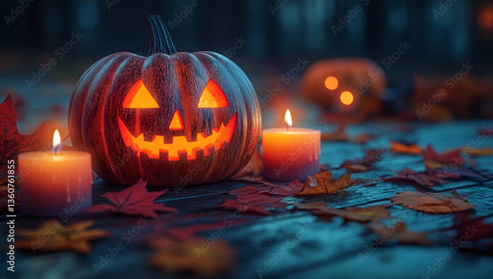 Spooky season vibes! A carved pumpkin and lit candles create a festive Halloween scene. #halloween #pumpkin #candles #autumn Spooky season vibes! A carved pumpkin and lit candles create a festive Halloween scene. #halloween #pumpkin #candles #autumn