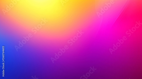 Neon Gradient Background with Vibrant and Colorful Abstract Design