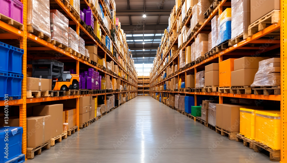 forklift in warehouse forklift in warehouse