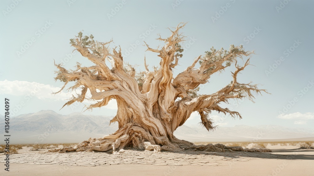 A dead dry tree in dry land. Drought. Desperate, sad. Concept. A dead dry tree in dry land. Drought. Desperate, sad. Concept.