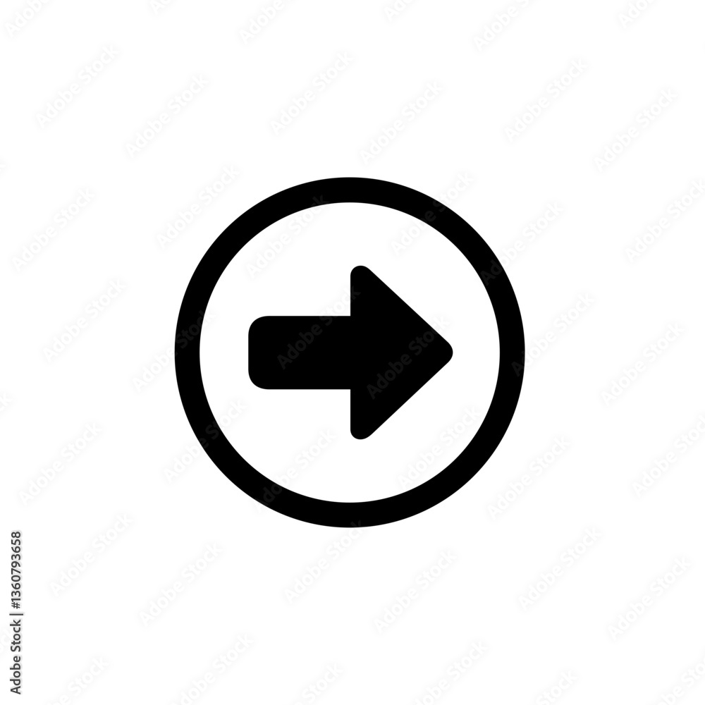 Right Arrow in Circle
Right Arrow in Circle