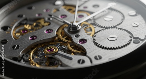 Wallpaper Mural Luxury Watch Movement Macro Photography Torontodigital.ca