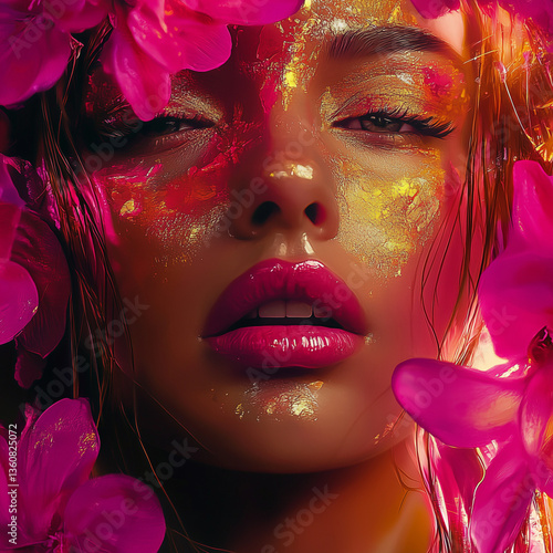 Radiant Passion – Glamorous Floral Fantasy