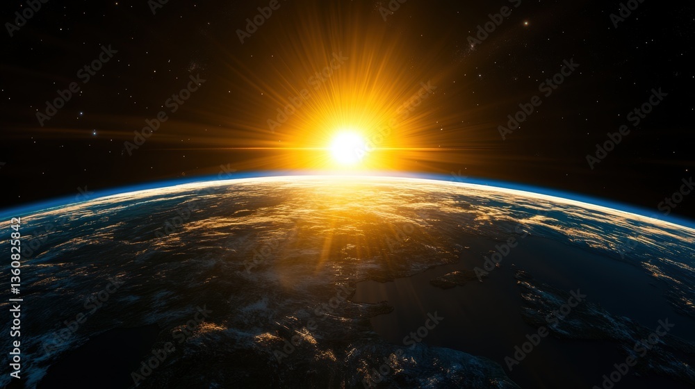 Planet earth viewed from outer space. Planet earth viewed from outer space.
