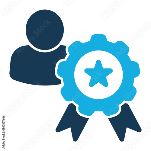 Expert  Icon Duo Tone Style for Team Building Pack Icon Themes