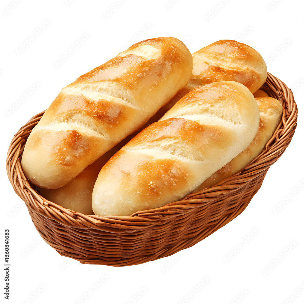 Crispy Baked Grissini Breadsticks with Poppy Seeds Appetizer isolated on transparent Crispy Baked Grissini Breadsticks with Poppy Seeds Appetizer isolated on transparent