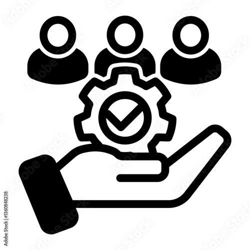 Support Icon Mixed Style for Team Building Pack Icon Themes