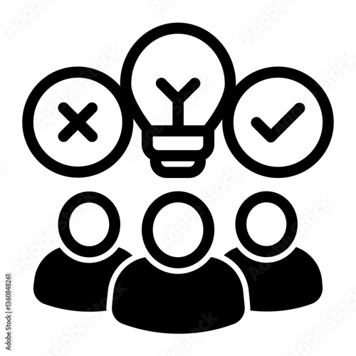 Difference Icon Mixed Style for Team Building Pack Icon Themes